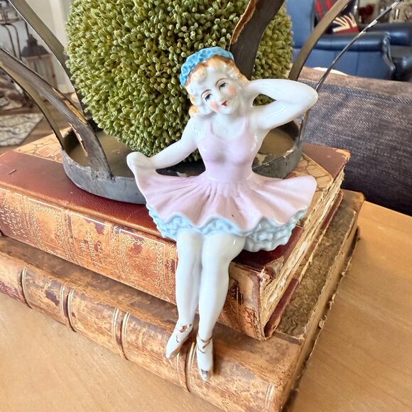 Occupied Japan 1940's Ballerina Shelf Sitter - Picture 8 of 13